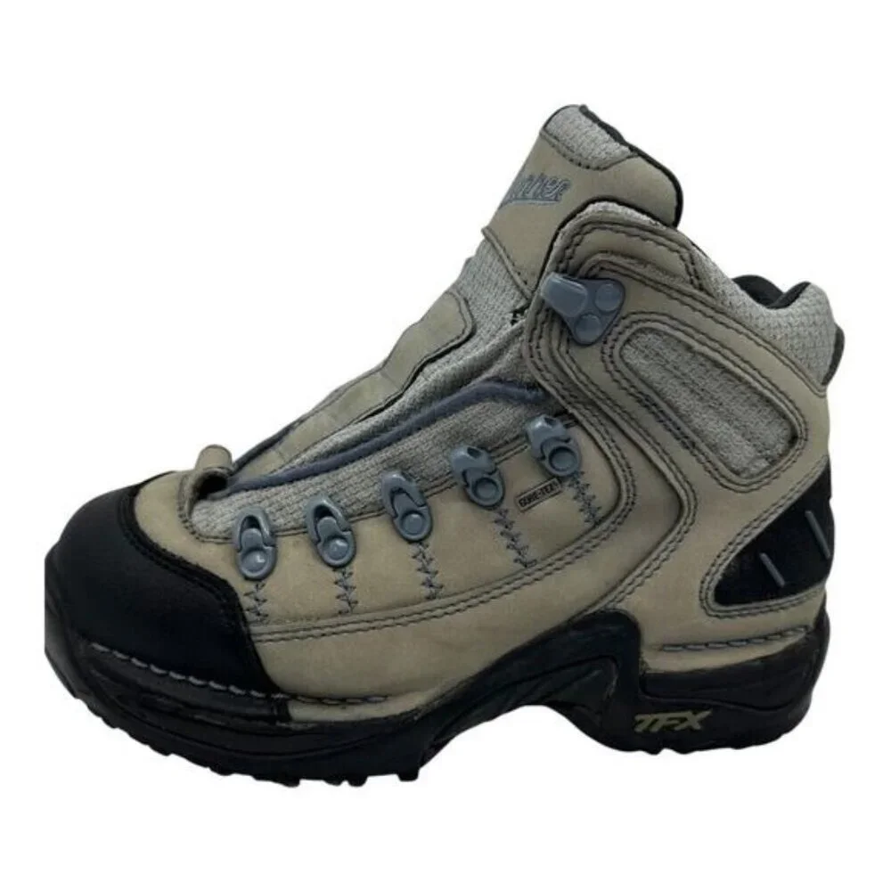 Danner Women's  US Sz. 7.0 453 GTX Blue/Grey Lace Up Hiking Boots Preowned 45385